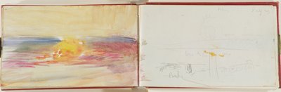 Der Kanal, ca. 1845 von Joseph Mallord William Turner